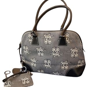 Dooney and bourke Satchel Gray And Black set